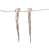sterling silver locust thorn earrings 4