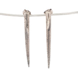 sterling silver locust thorn earrings 3