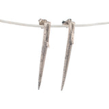 sterling silver locust thorn earrings 3