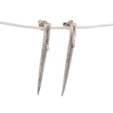 sterling silver locust thorn earrings 3