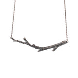 sterling silver twig necklace 2