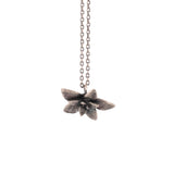 sterling silver floral succulent necklace 3