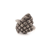 sterling silver pine cone ring 2
