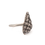 sterling silver pine cone ring 2