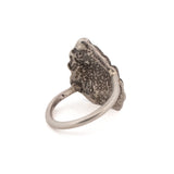 sterling silver pine cone ring 2