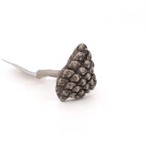 sterling silver pine cone ring 2