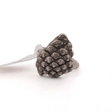 sterling silver pine cone ring 2