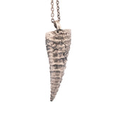 sterling silver haworthia dagger succulent necklace