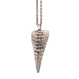 sterling silver haworthia dagger succulent necklace