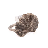 sterling silver geranium leaf ring 1