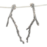 sterling silver medium twig earrings 6