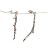 sterling silver medium twig earrings 3