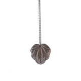 sterling silver peperomia leaf necklace 4