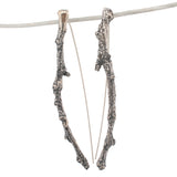 sterling silver medium twig earrings 7