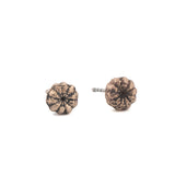 bronze pokeweed stud earrings 2