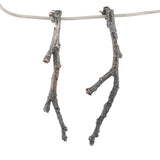sterling silver long twig earrings 1