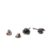 sterling silver ninebark seed pod post earrings 4