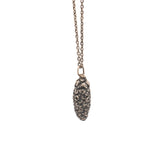 sterling silver white pine necklace 1