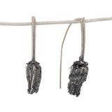 sterling silver dandelion bud earrings 3