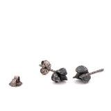 sterling silver ninebark seed pod post earrings 1