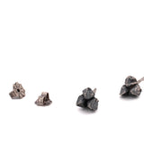 sterling silver ninebark seed pod post earrings 3