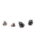 sterling silver ninebark seed pod post earrings 3