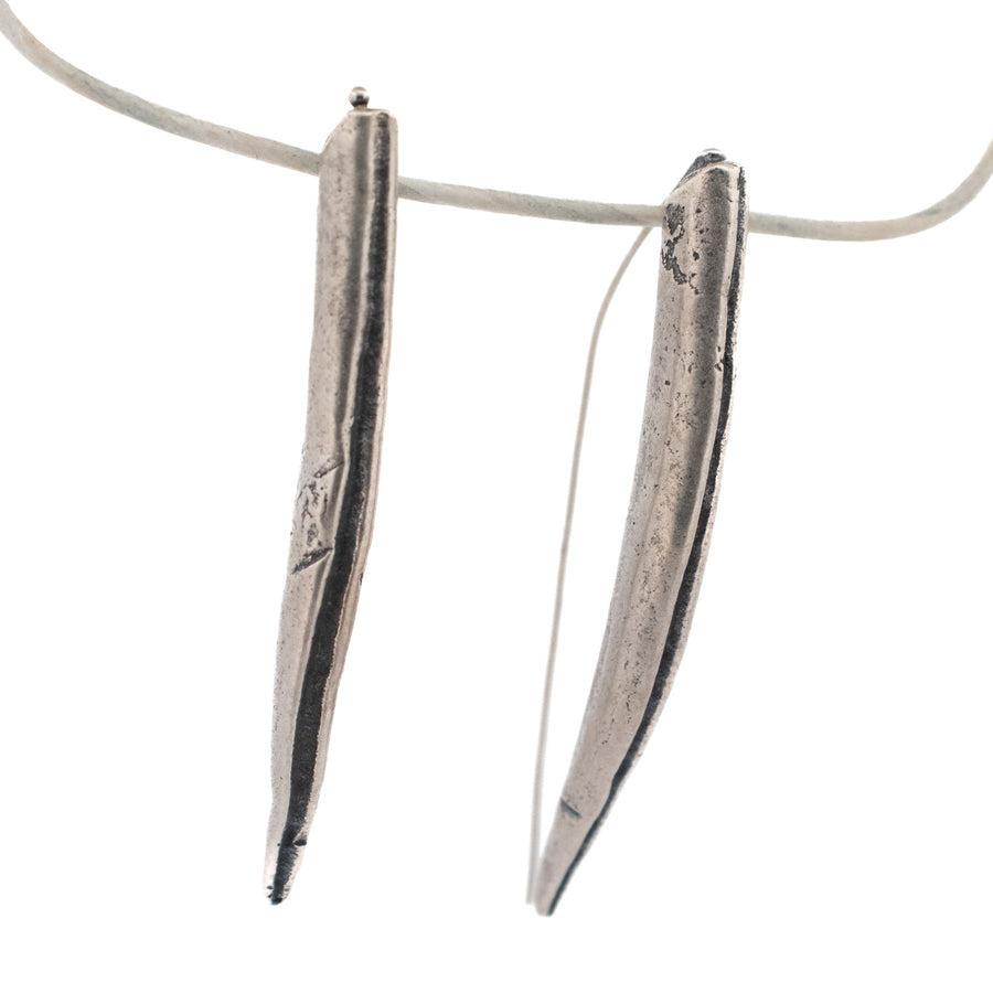 sterling silver happy bean succulent earrings 2
