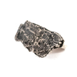 sterling silver horizontal tree bark ring 3