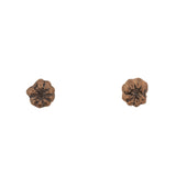 bronze pokeweed stud earrings 2