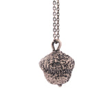 sterling silver whole acorn necklace 2