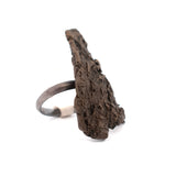 bronze vertical tree bark ring 1