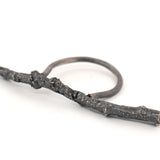 sterling silver twig ring 4