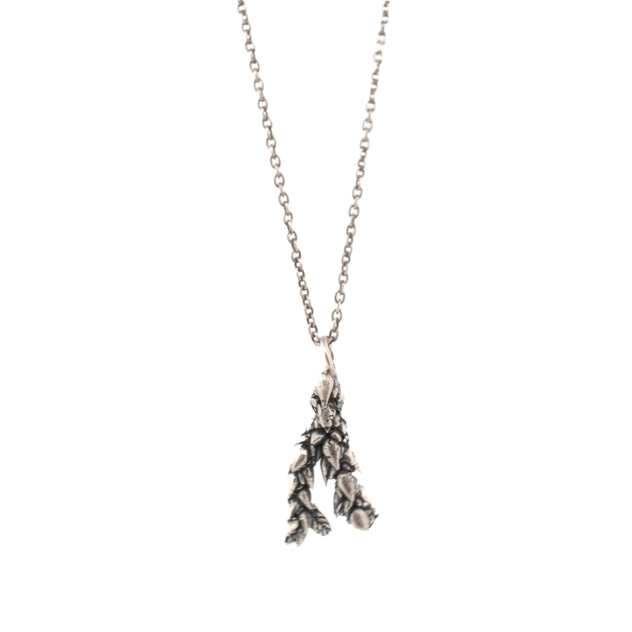 sterling silver small watch chain necklace