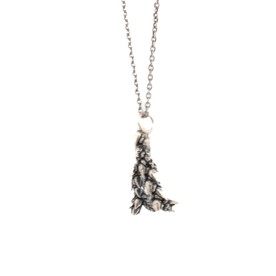 sterling silver small watch chain necklace