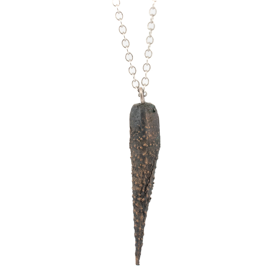 bronze haworthia dagger succulent necklace