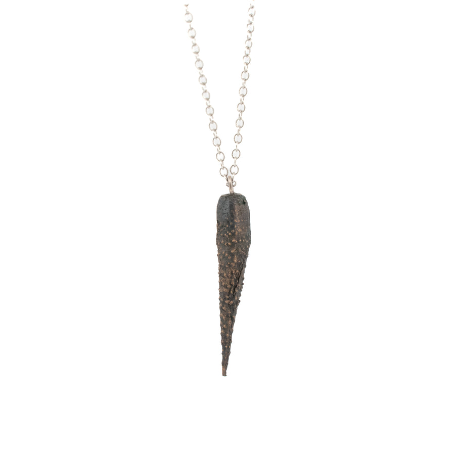 bronze haworthia dagger succulent necklace