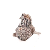 sterling silver organic freeform ring