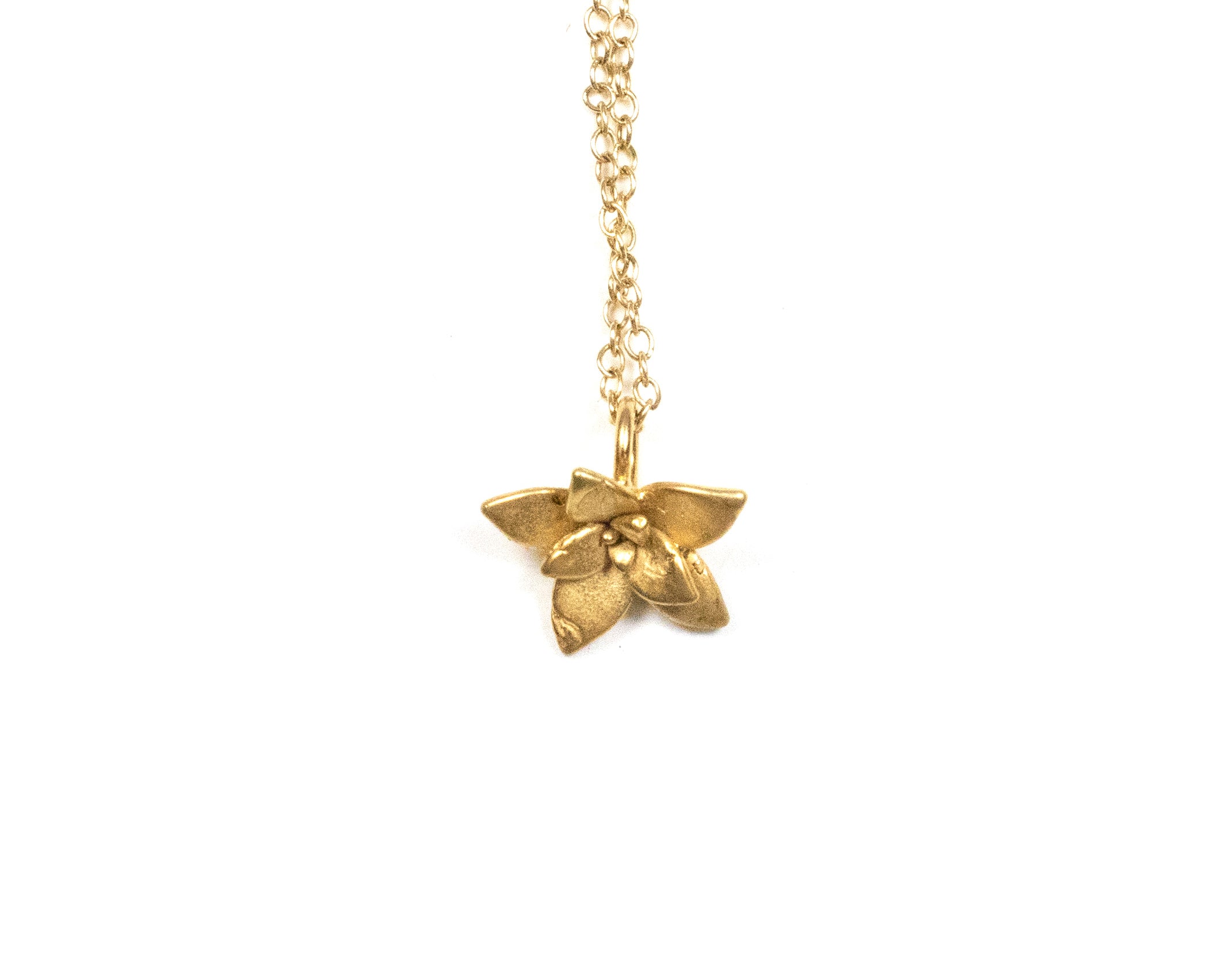 floral succulent necklace : mini