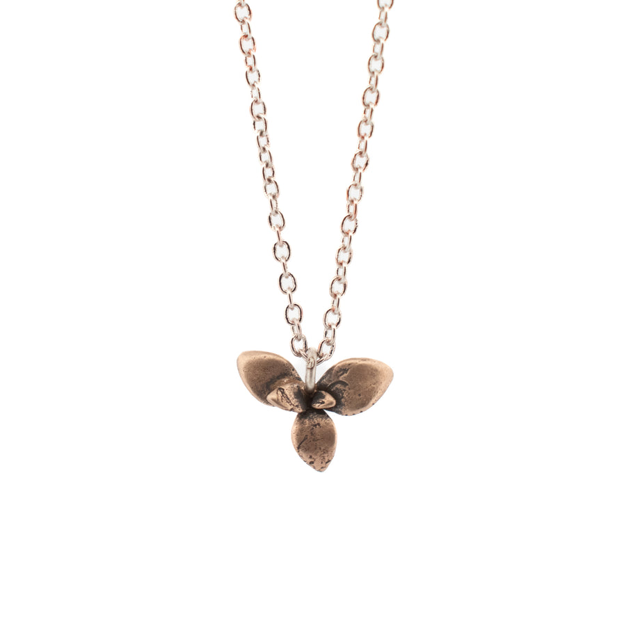 floral succulent necklace : mini