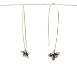 floral succulent earrings : drop