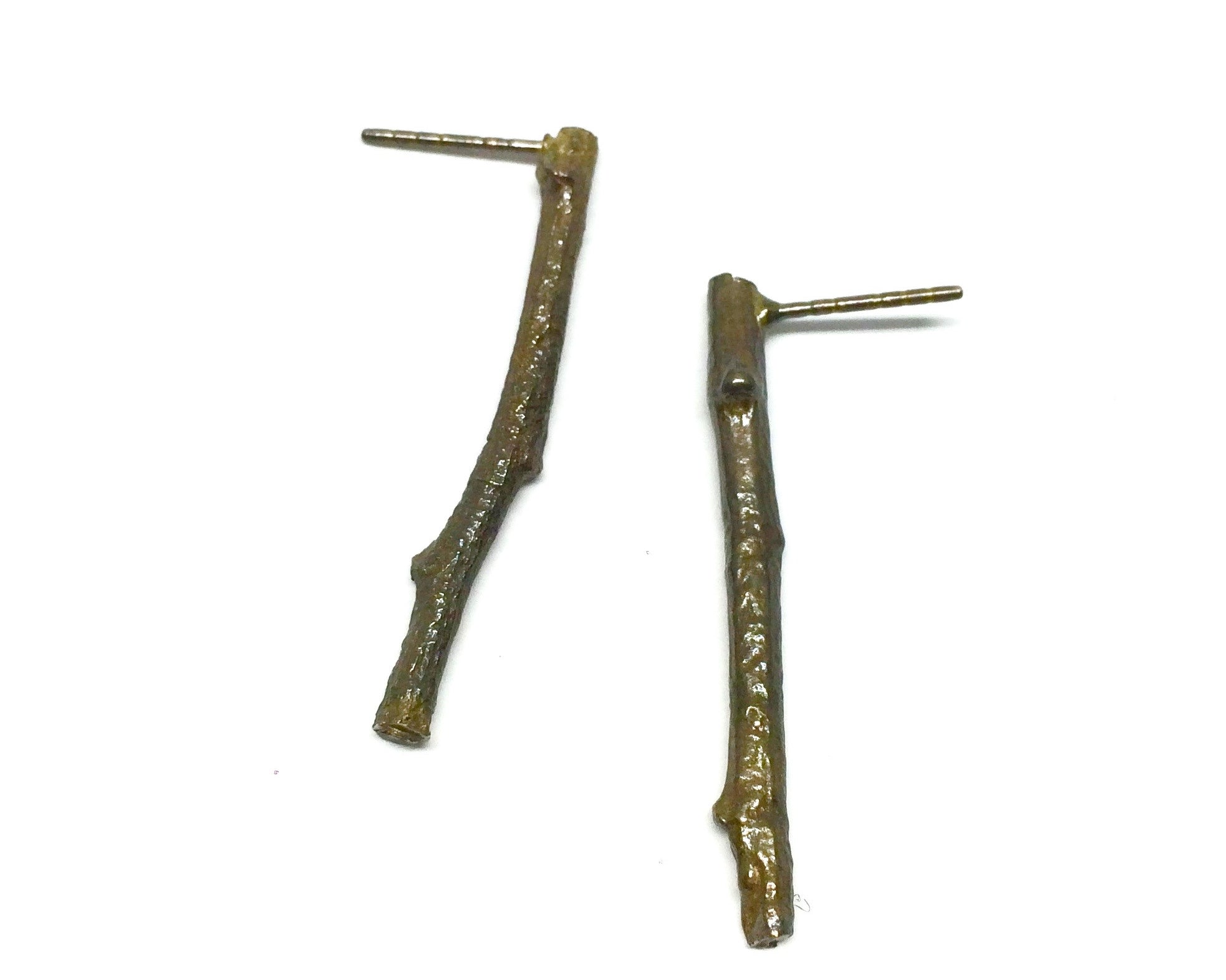 twig earrings: medium