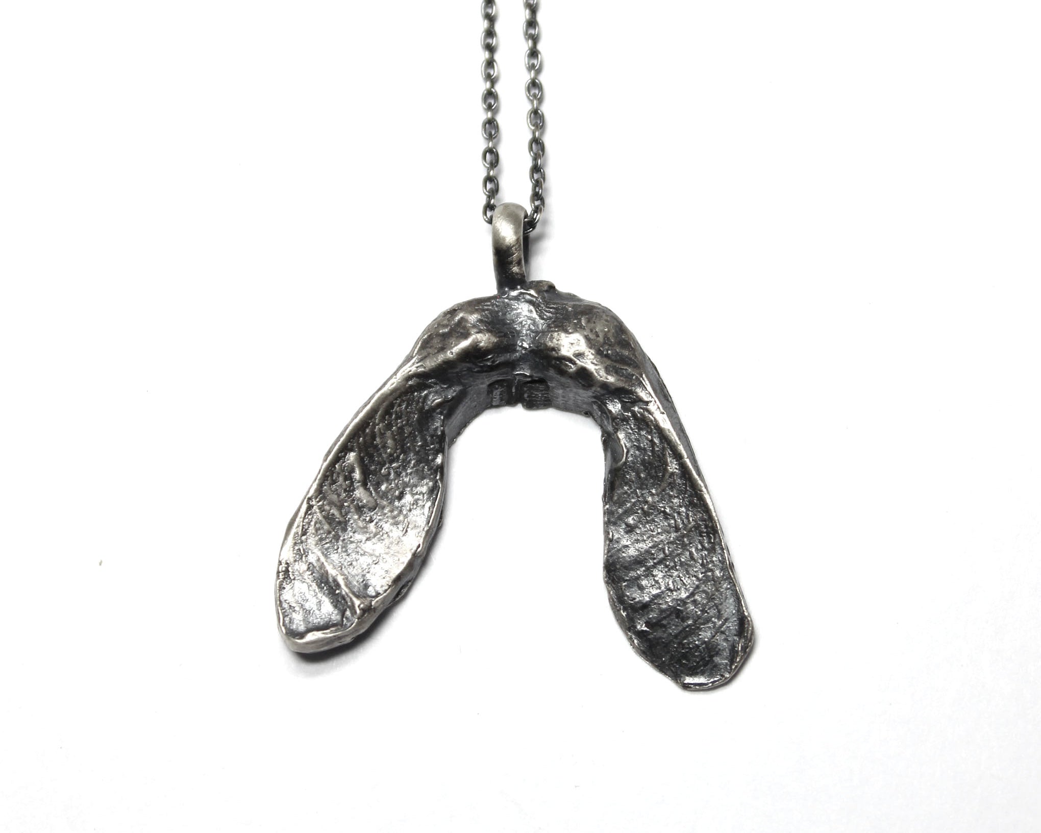 maple seed necklace