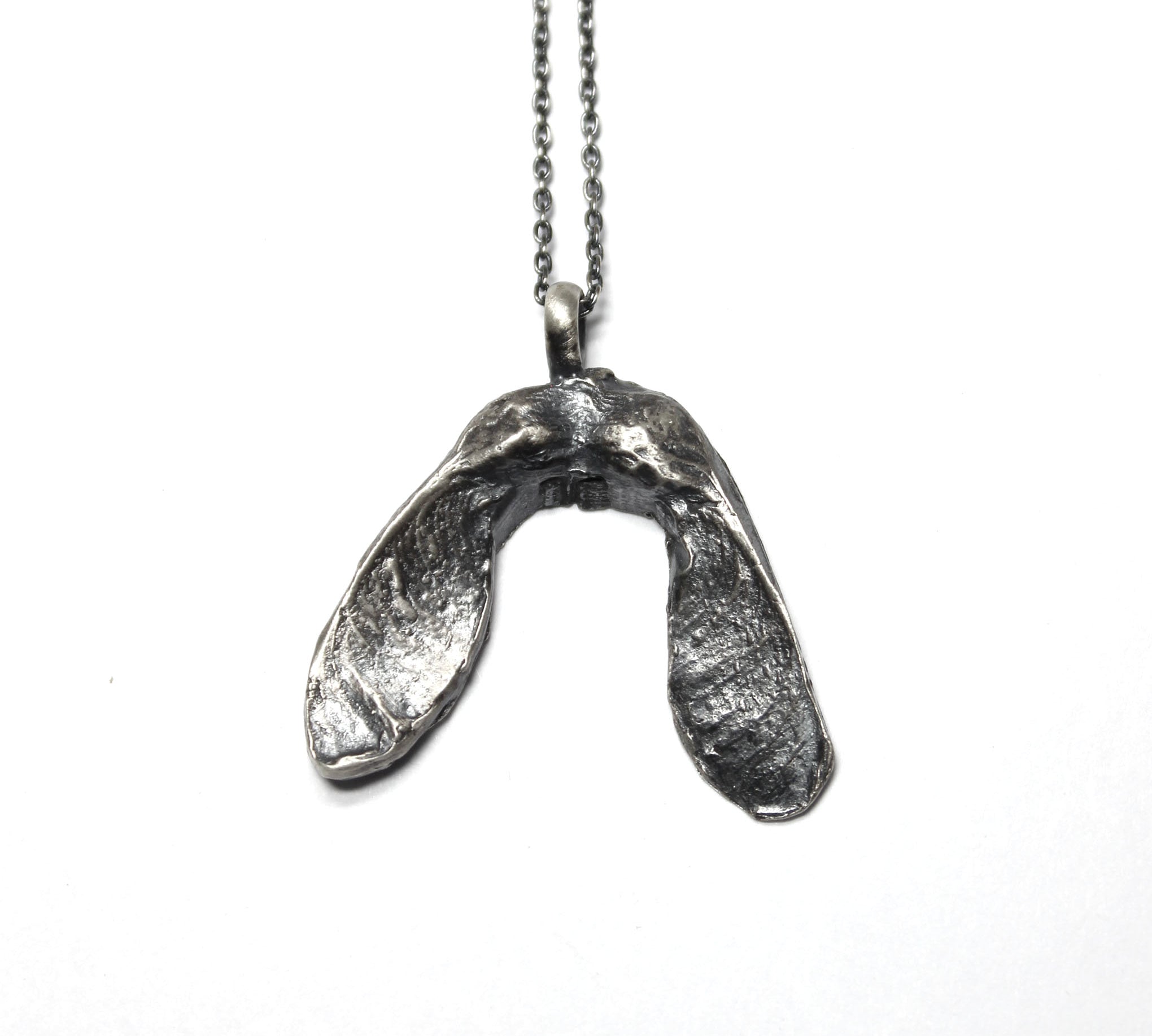 maple seed necklace