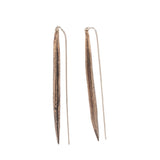 happy bean succulent wishbone earrings