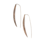 happy bean succulent wishbone earrings