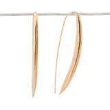 happy bean succulent wishbone earrings