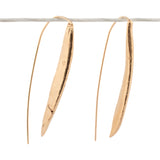 happy bean succulent wishbone earrings