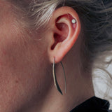 happy bean succulent wishbone earrings