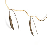 happy bean succulent wishbone earrings