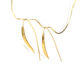 happy bean succulent wishbone earrings